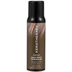 KERATHERAPY Gray root concealer - light brown